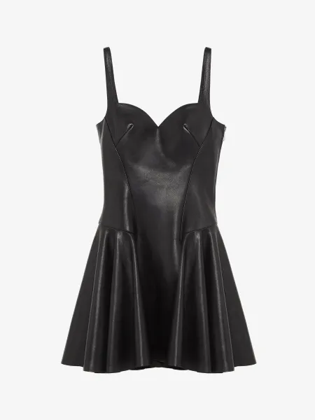 Leather Mini Dress
