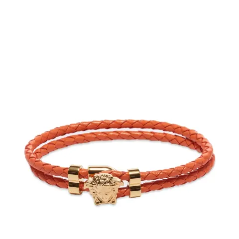 Leather Medusa Bracelet