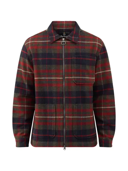 BARBOUR Southview Checked Wool Overshirt