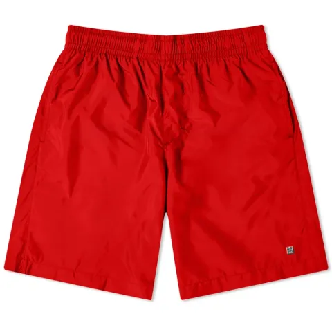 4G Patch Long Swim Shorts