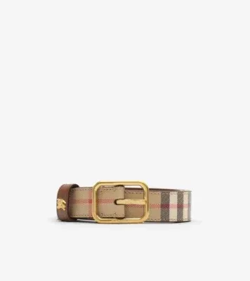 Check Knight Belt in Archive beige