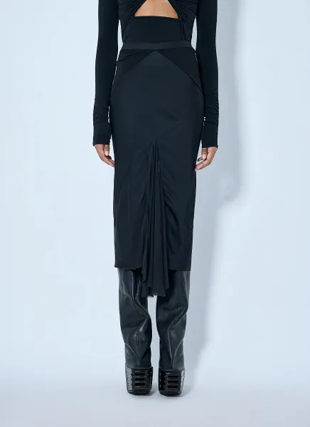 Asymmetrical Midi Skirt