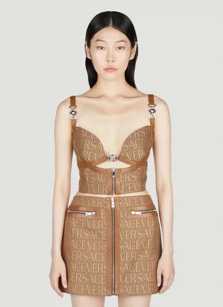 Logo Bustier Top
