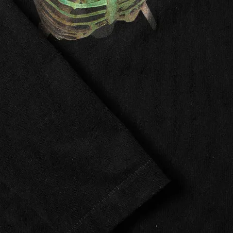 Long Sleeve Skull Mirror Tee