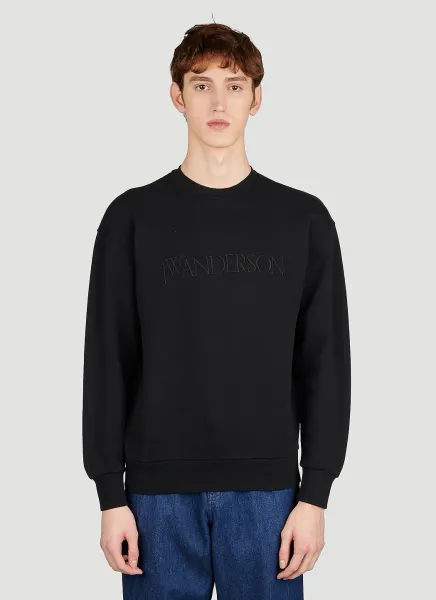 Logo Embroidery Sweatshirt