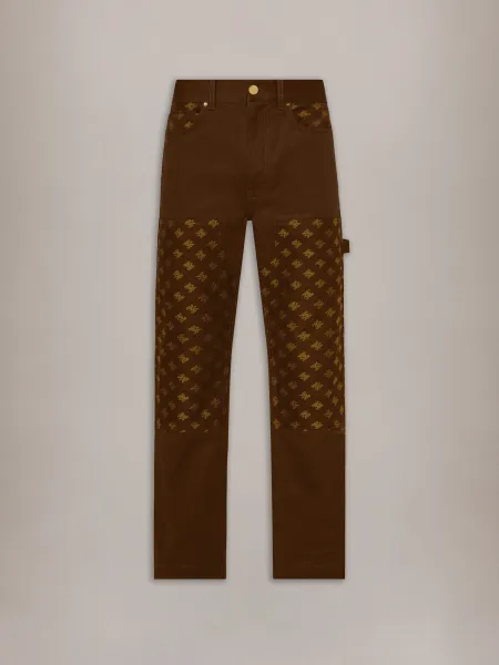 MA QUAD JACQUARD CARPENTER - DARK BROWN