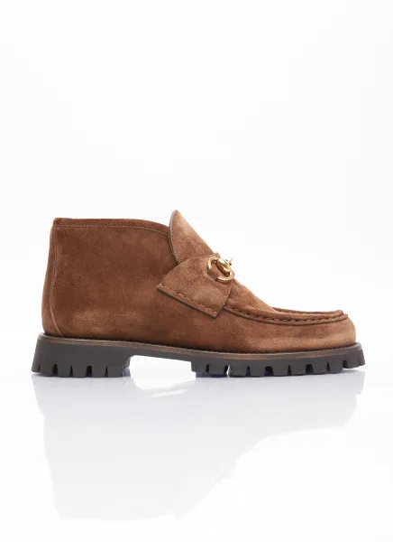 Horsebit Ankle Boots