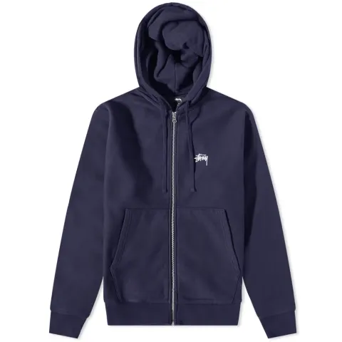 Stock Logo Zip Hoodie