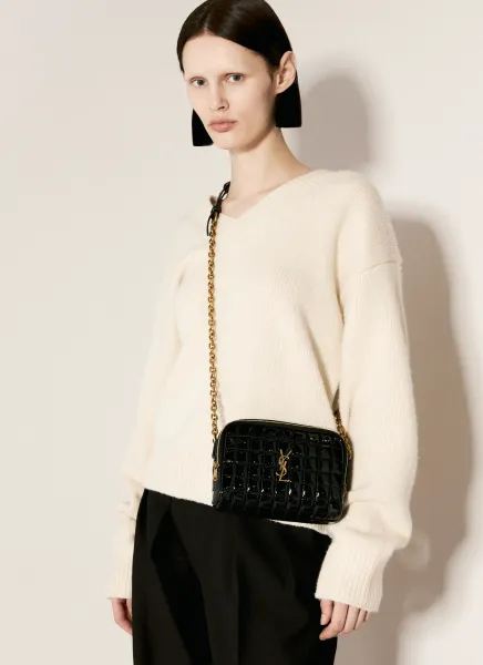 Cassandre Matelassé Carré Mini Camera Bag