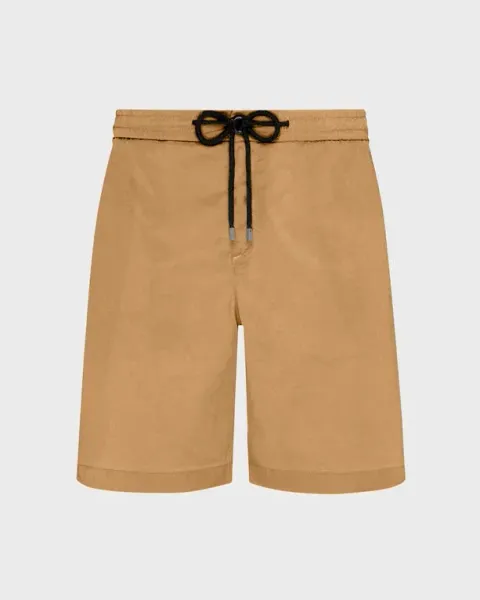 Vilebrequin Men Tencel And Cotton Bermuda Shorts Satin