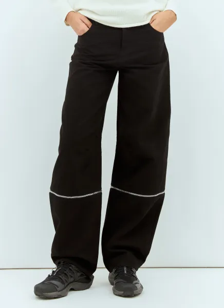 Zip Panels Jeans