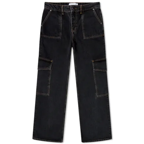 Rigid Denim Angi Wide Leg Jeans