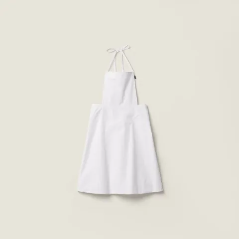 Poplin apron