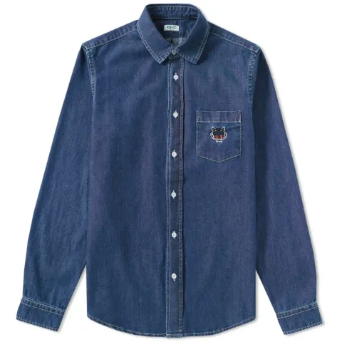 Tiger Pocket Denim Shirt