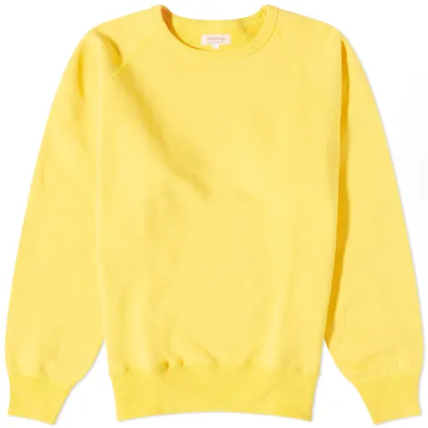 The Real McCoy's Joe McCoy 9oz. Loopwheel Raglan Crew Sweat