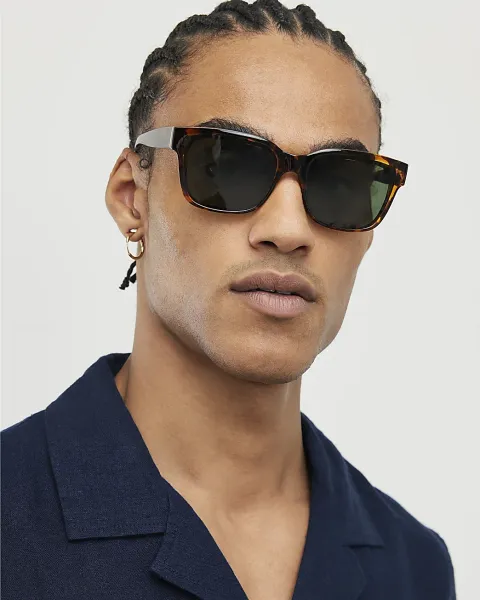 River Island Tortoiseshell Wayfarer Sunglasses