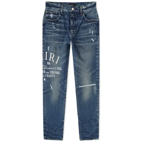 Arts District Embroidered Jeans
