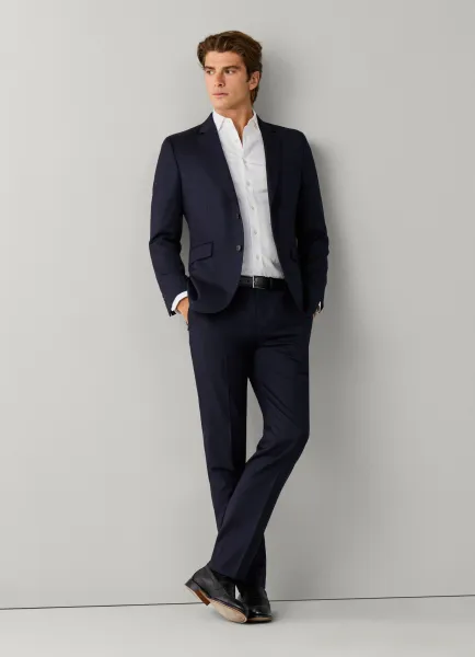 Hackett Wool Herringbone Suit - Woven in Italy
