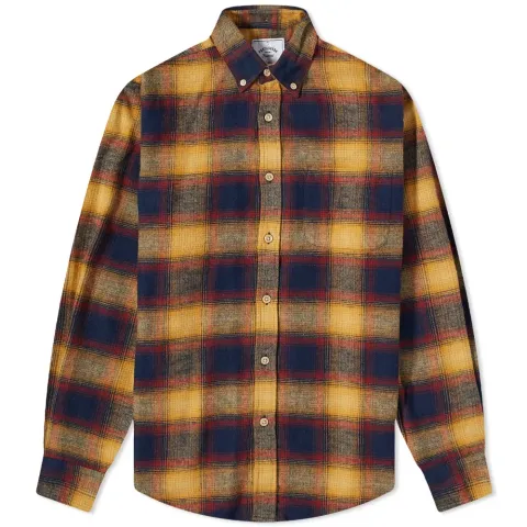 Hill Button Down Ombre Check Shirt