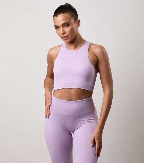 Women's Lilac Sculpt Seamless Tank Top