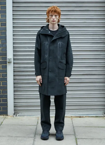 Alcantara Mud Parka Coat