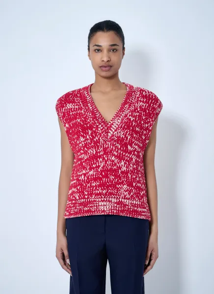 Sleeveless Knit Top