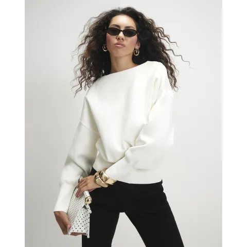 River Island Batwing Knit Top