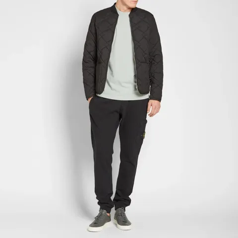 Long Sleeve Garment Dyed Cotton Tee