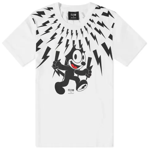 Felix The Cat Lightning Bolt T-Shirt