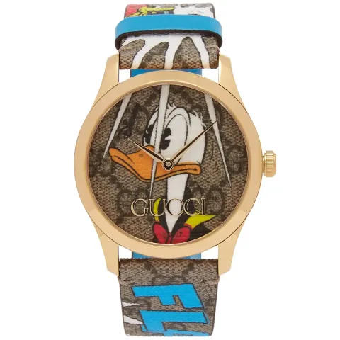 Gucci Timeless Donald Duck Watch