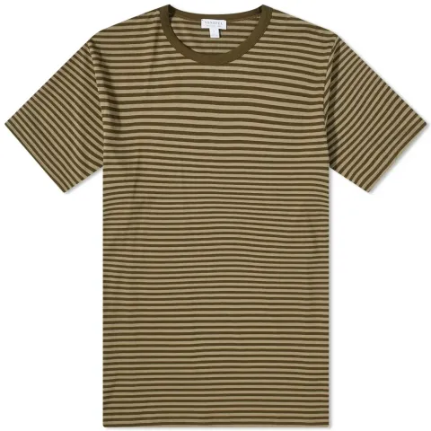 Classic Stripe Crew Neck T-Shirt