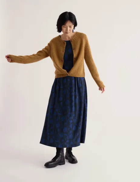 Seasalt Cornwall Merino Wool Rich Cardigan Camel