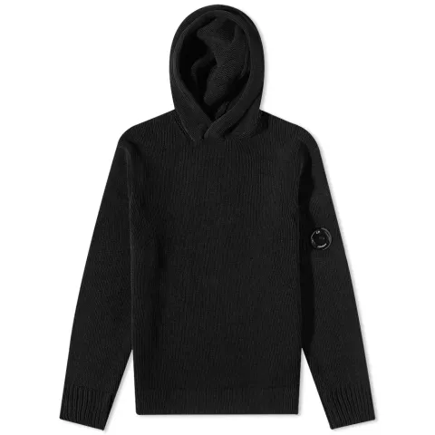 Chenille Knit Popover Hoodie