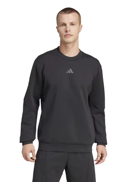 Adidas Designed For Training Crew Sweatshirt Black