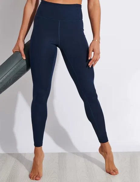 Girlfriend Collective Compressive High Waisted Leggings Navy