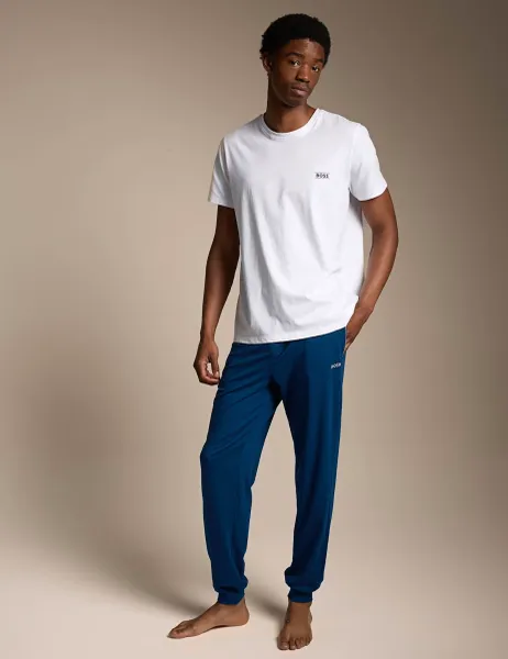 Boss Slim Fit Joggers Blue
