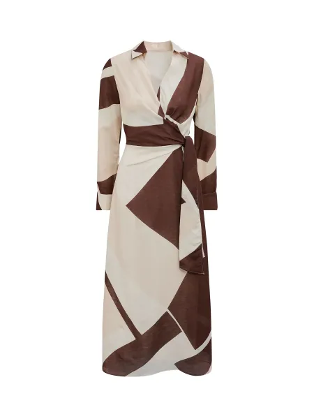 Forever New Angelina Tie Midi Dress