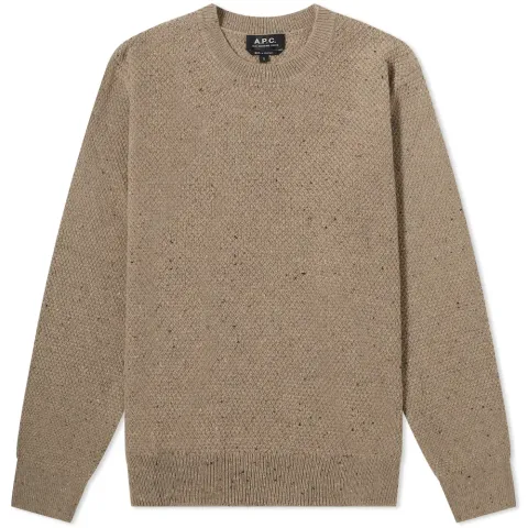 A.P.C. Jules Donegal Crew Knit