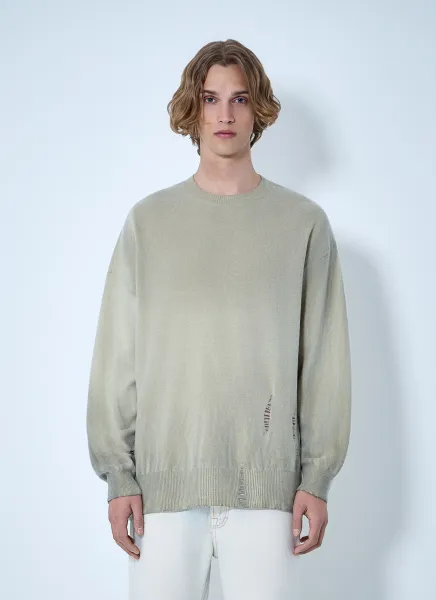Slant Knit Sweater