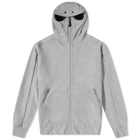 Zip Through Goggle Hoody