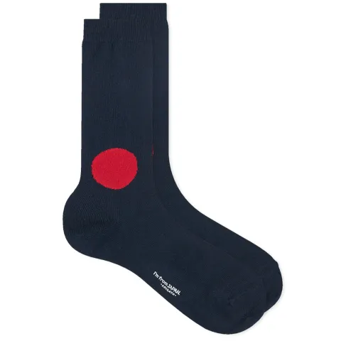 Japanese Flag Sock