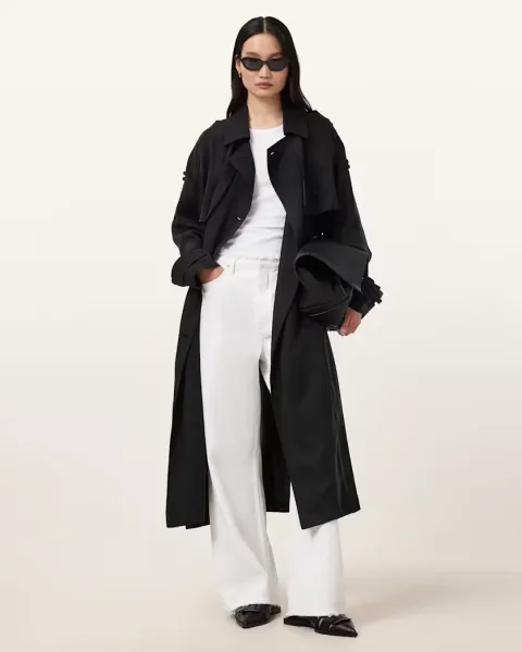 Linnie Lightweight Trench Coat