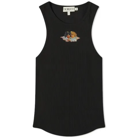 Icon Angels Ribbed Cropped Vest