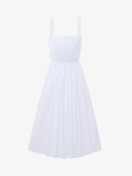 Gathered Midi Dress