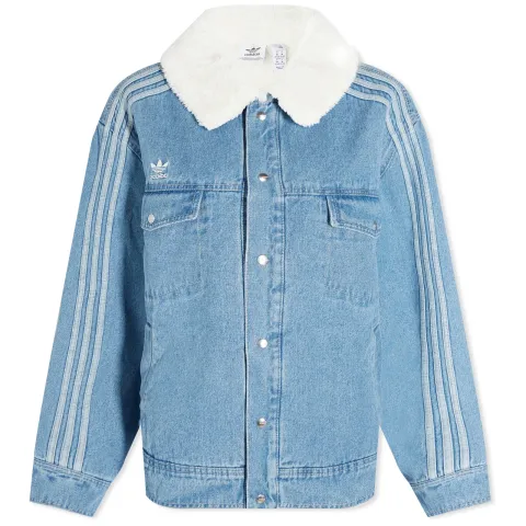 Neutral Court Denim Jacket