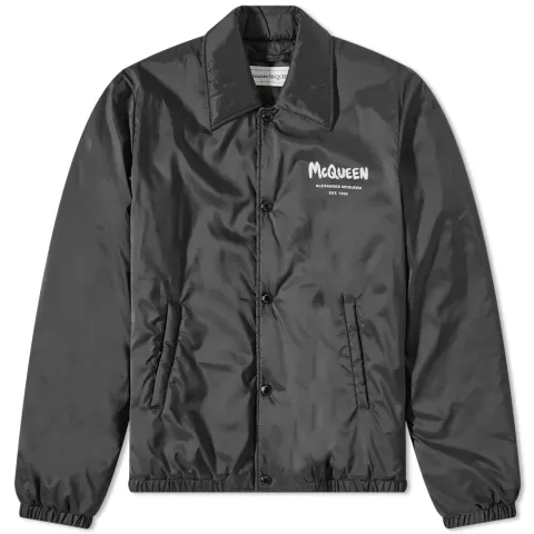 Graffiti Logo Coach Jacket