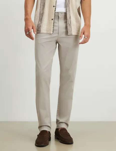 River Island Skinny Fit Chinos Grey