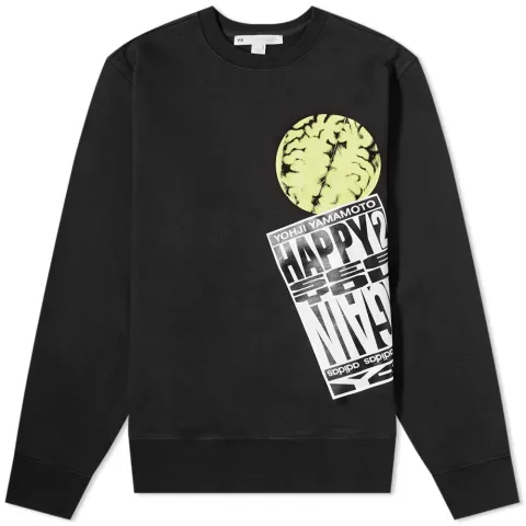 Optimistic Illusions Graphic Crew Sweat