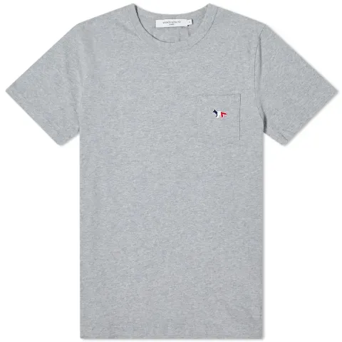 Tricolor Fox Patch T-Shirt