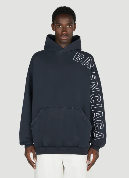 Logo Print Hoodie